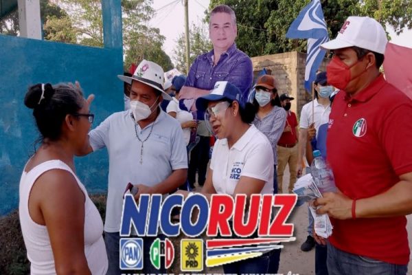 La alianza tricolor va por el triunfo de Nico Ruiz