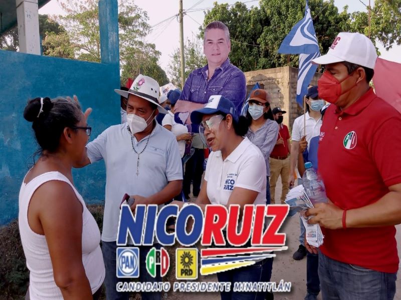 La alianza tricolor va por el triunfo de Nico Ruiz