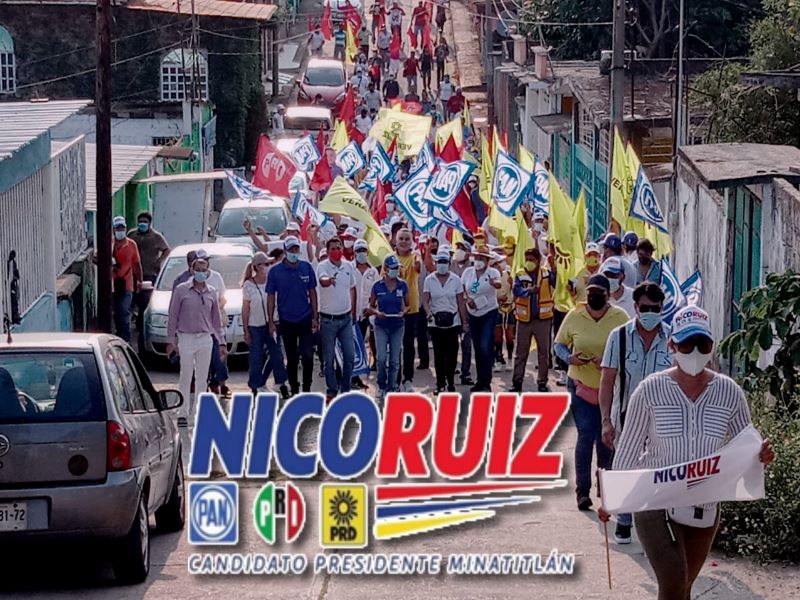 Habitantes de la colonia Obrera, confían en Nico Ruiz