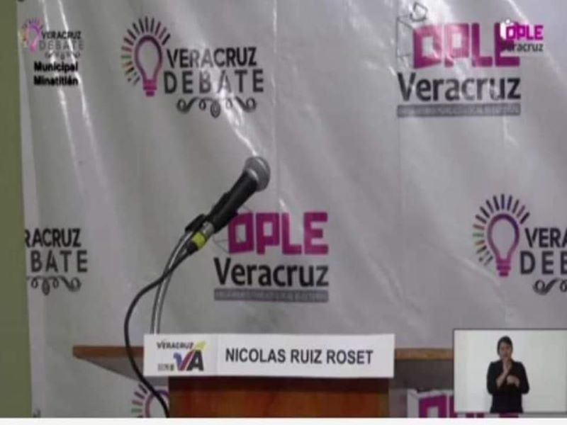 Nico Ruiz no pudo asistir al debate; pero las encuestas le favorecen