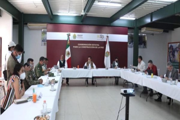 Esta mañana, encabezados por el Gob. Cuitláhuac García Jiménez, sesionamos la COESCONPAZ