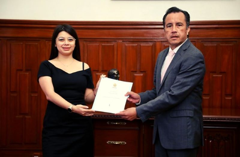 Dorheny García Cayetano, nueva secretaria del Trabajo de Veracruz