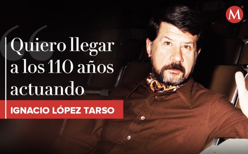 Quiero llegar a los 110 años actuando: Ignacio López Tarso