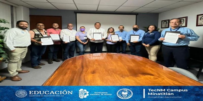 Director del TecMina preside firma de convenios de colaboración académica