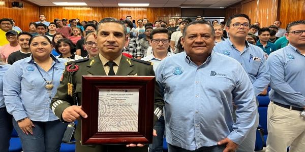 Trascendental conferencia sobre Cultura de Seguridad Nacional impartió el Comandante de la 29ª Zona Militar