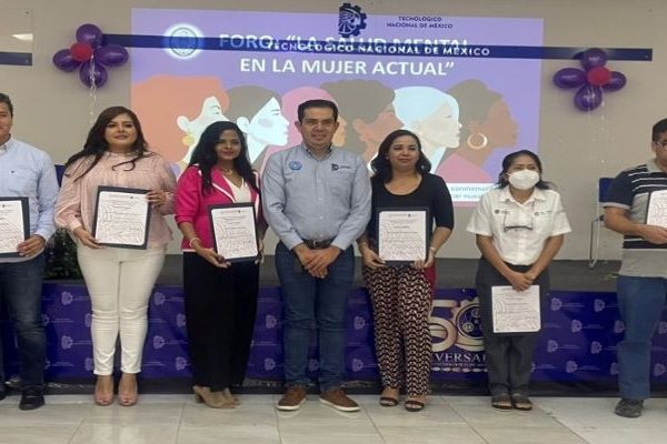 Con el objetivo de promover una mente-Tec saludable, el TecNM campus Minatitlán realiza foro “La salud mental en la mujer actual”