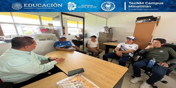 Directivos del TecNM Campus Minatitlán sostienen importante reunión para la implementación de un programa de maestrías en beneficio de sus docentes