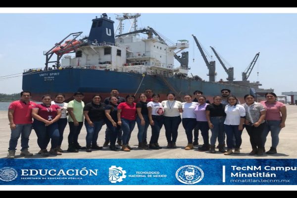 Estudiantes de la carrera de IGE del TecMina visitan la API de Coatzacoalcos