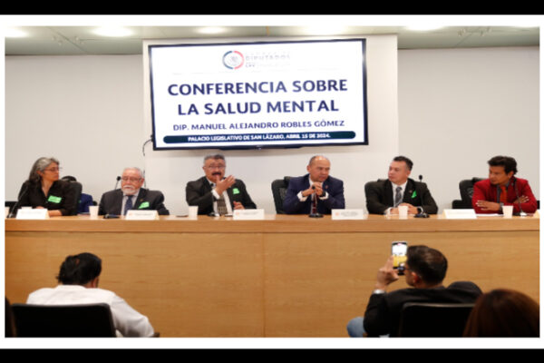 Se trabaja para que la salud mental se atienda como política de Estado: Manuel Alejandro Robles