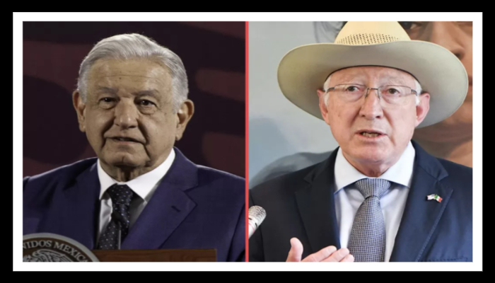 «Declaraciones de Ken Salazar son desafortunadas e imprudentes», respondió AMLO