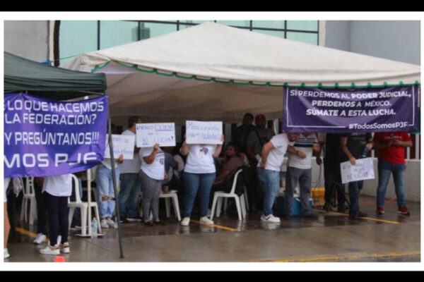 Por la independencia judicial, trabajadores anuncian marcha este sábado en Veracruz