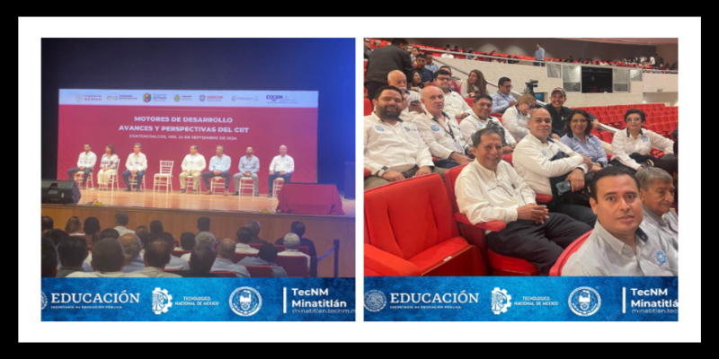 TecNM Minatitlán participa en importante presentación del proyecto Corredor Interoceánico del Istmo de Tehuantepec (CIIT) 