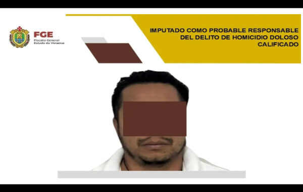 Lo imputan por presunto homicidio doloso calificado al sur de Veracruz