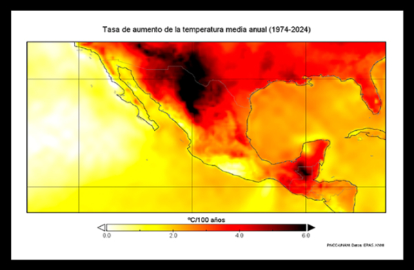 2024, el año más caluroso en México y 103 países